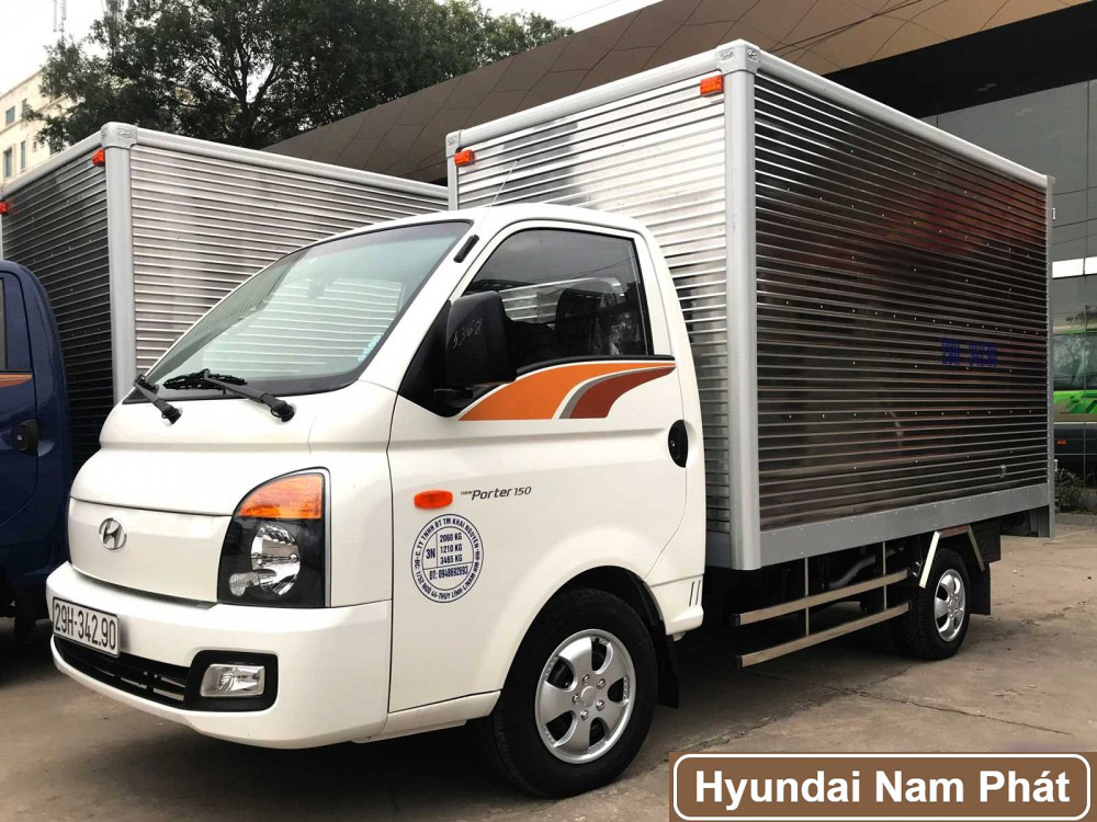 Xe tải Hyundai Porter H150 Thùng Kín 1,5 tấn Thành Công